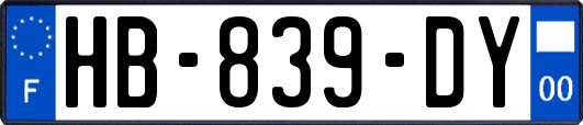 HB-839-DY