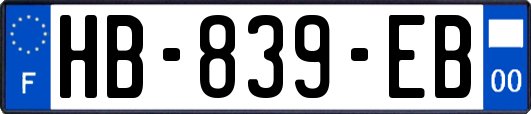HB-839-EB