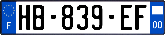 HB-839-EF