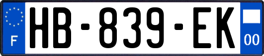 HB-839-EK