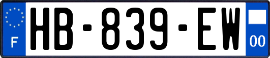 HB-839-EW