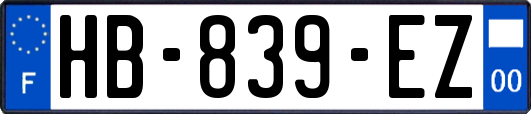HB-839-EZ