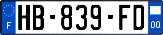 HB-839-FD