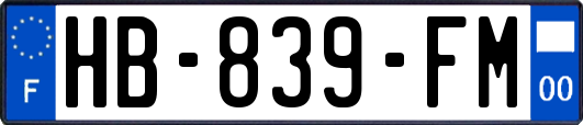 HB-839-FM