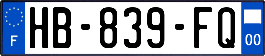 HB-839-FQ