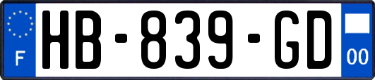 HB-839-GD