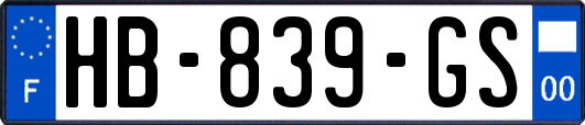 HB-839-GS