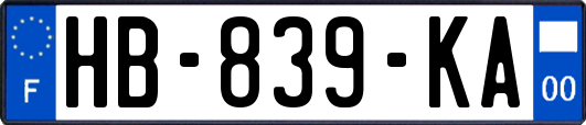 HB-839-KA