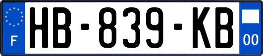 HB-839-KB