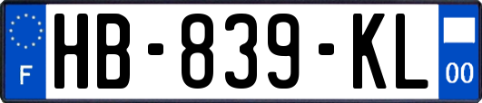 HB-839-KL