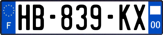 HB-839-KX