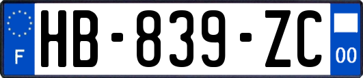 HB-839-ZC