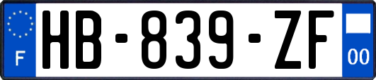 HB-839-ZF