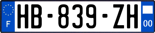 HB-839-ZH