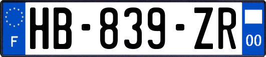 HB-839-ZR