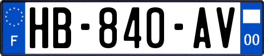 HB-840-AV