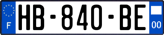 HB-840-BE