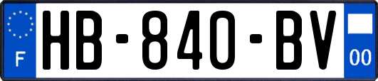 HB-840-BV