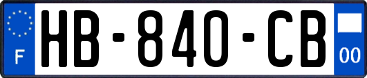 HB-840-CB