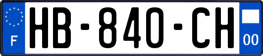 HB-840-CH