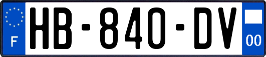 HB-840-DV