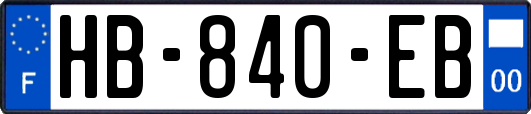HB-840-EB