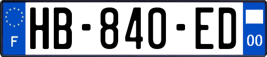 HB-840-ED