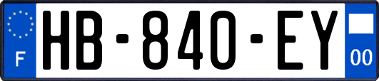 HB-840-EY