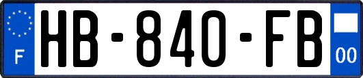 HB-840-FB