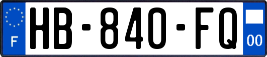 HB-840-FQ