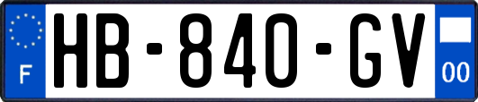 HB-840-GV