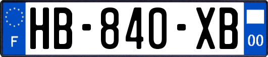 HB-840-XB