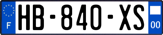 HB-840-XS