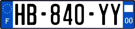 HB-840-YY