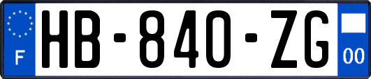 HB-840-ZG