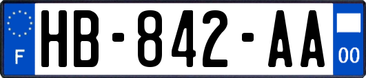 HB-842-AA