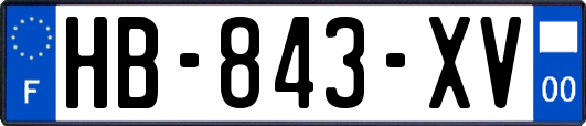 HB-843-XV