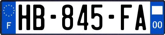 HB-845-FA