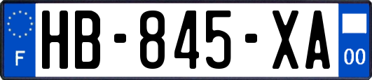 HB-845-XA