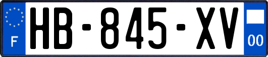 HB-845-XV
