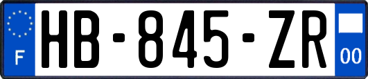 HB-845-ZR