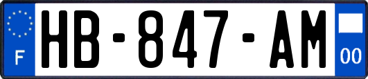 HB-847-AM