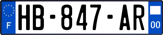 HB-847-AR