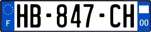 HB-847-CH