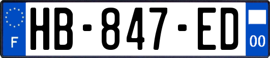 HB-847-ED