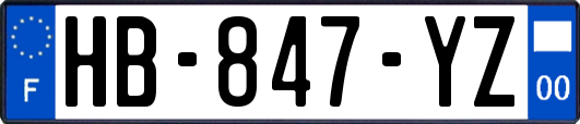 HB-847-YZ