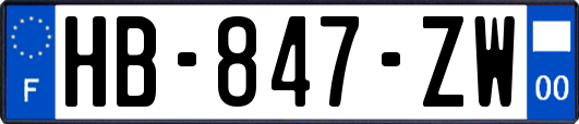 HB-847-ZW