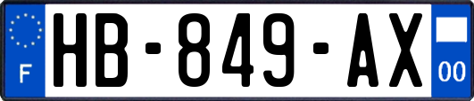 HB-849-AX