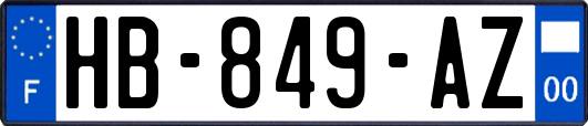 HB-849-AZ