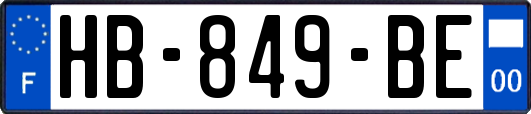 HB-849-BE